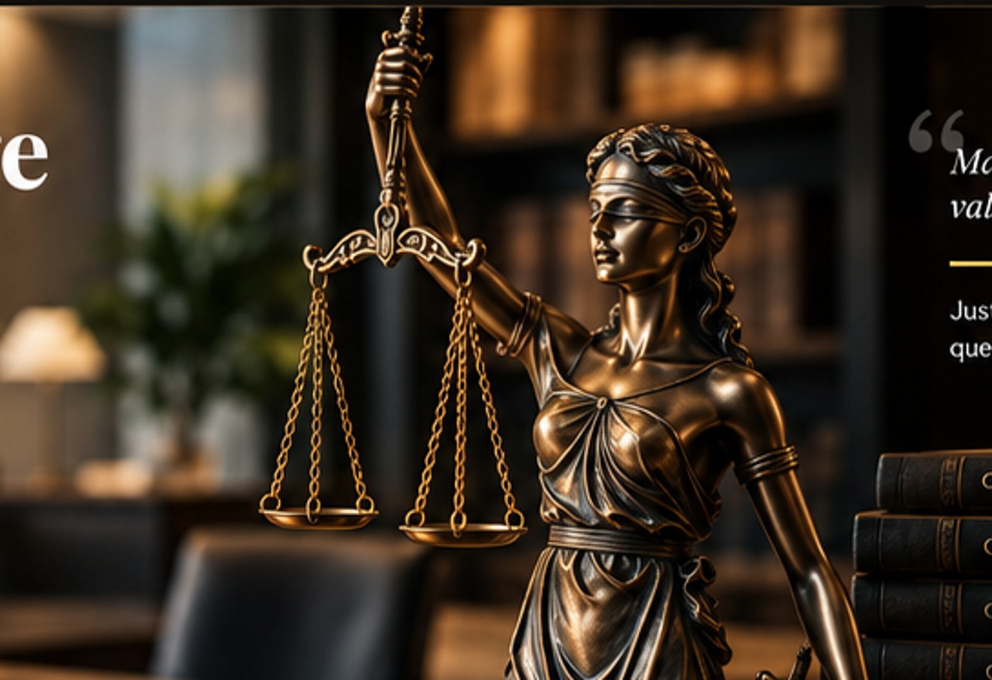 Imagem ilustrativa da Justiça