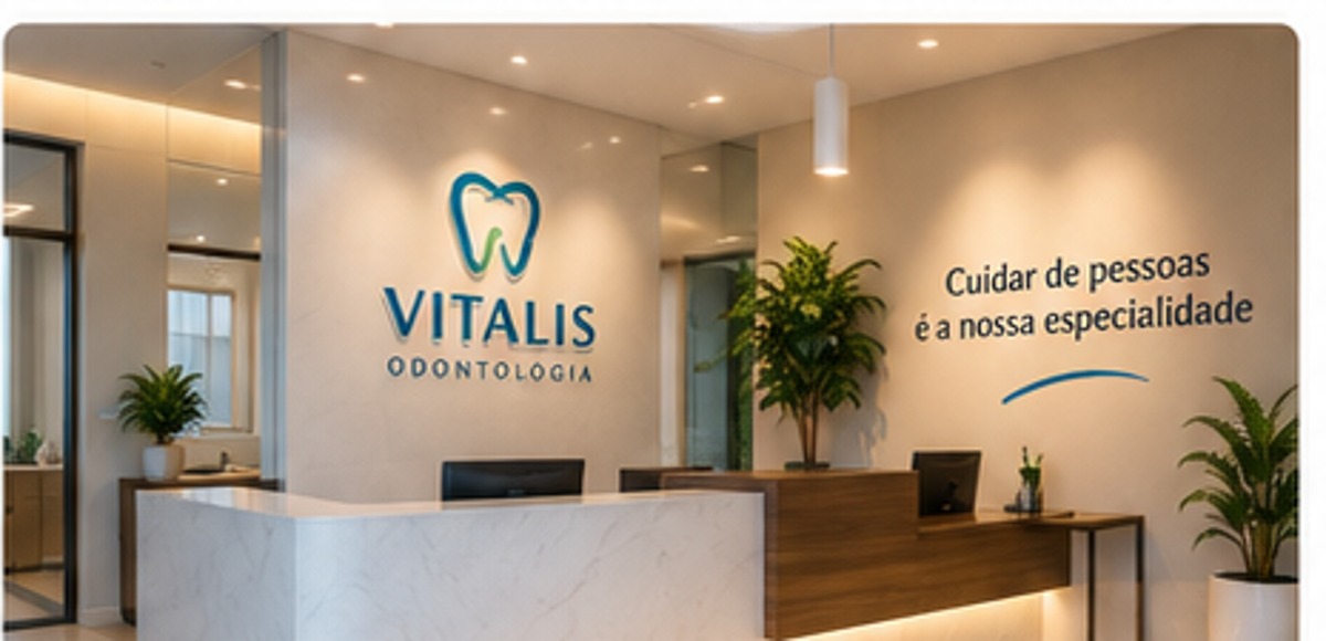Vitalis Odontologia — projeto demonstrativo de clínica odontológica criado pela RWD Digital
