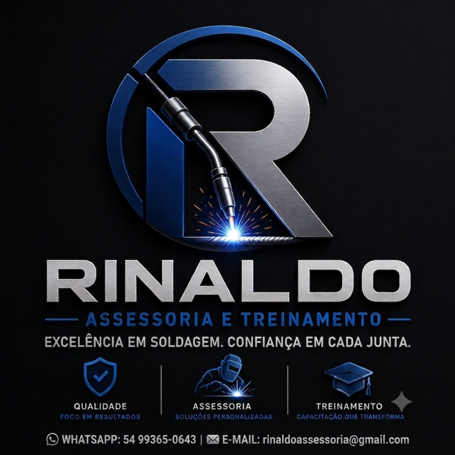 Logotipo Rinaldo Assessoria e Treinamento
