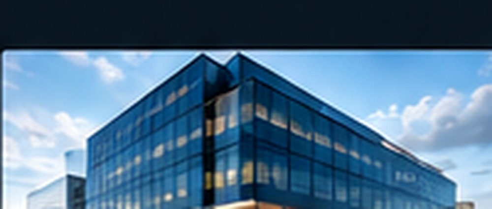 Edifício comercial ilustrativo